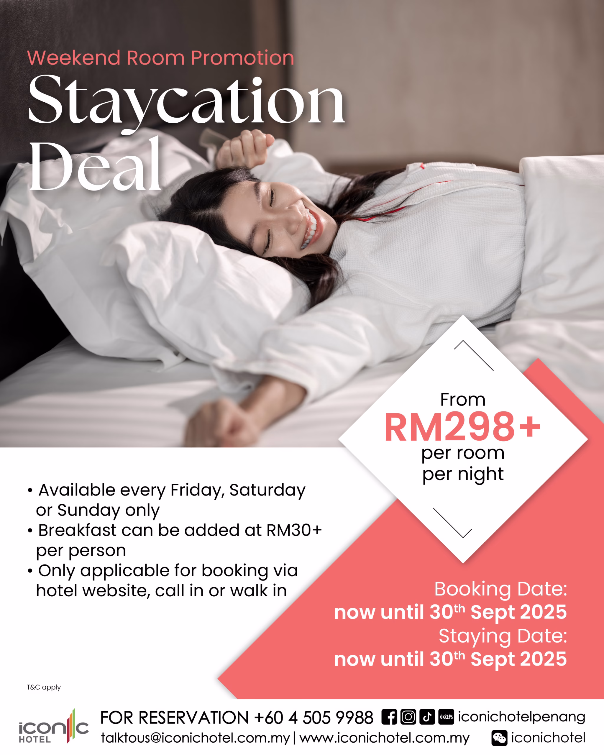 hotel promo – staycation deal