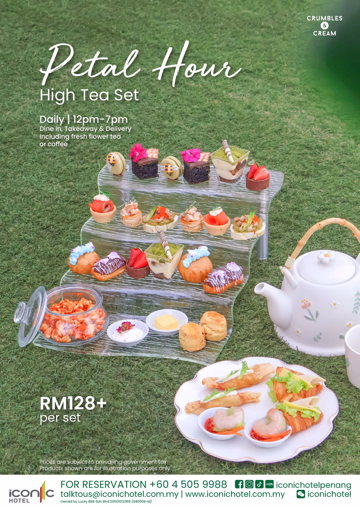 Petal Hour high tea