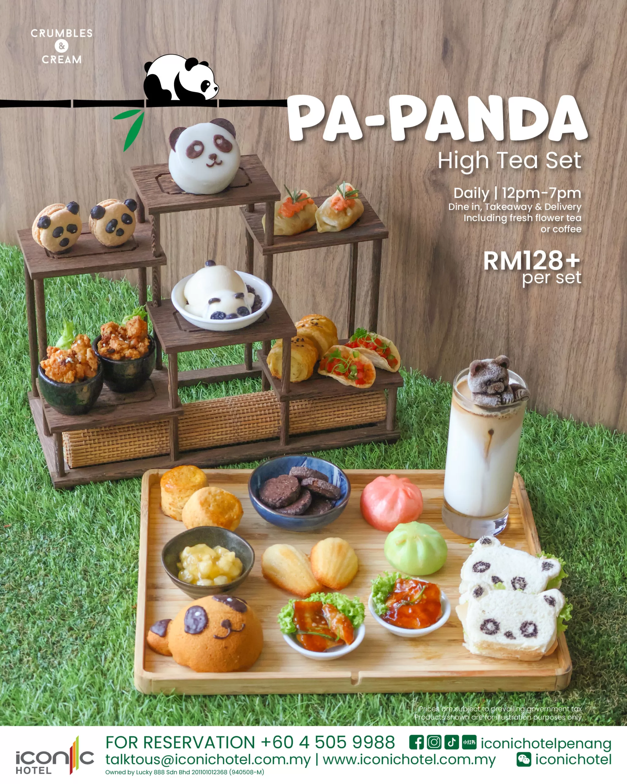 pa-panda high tea