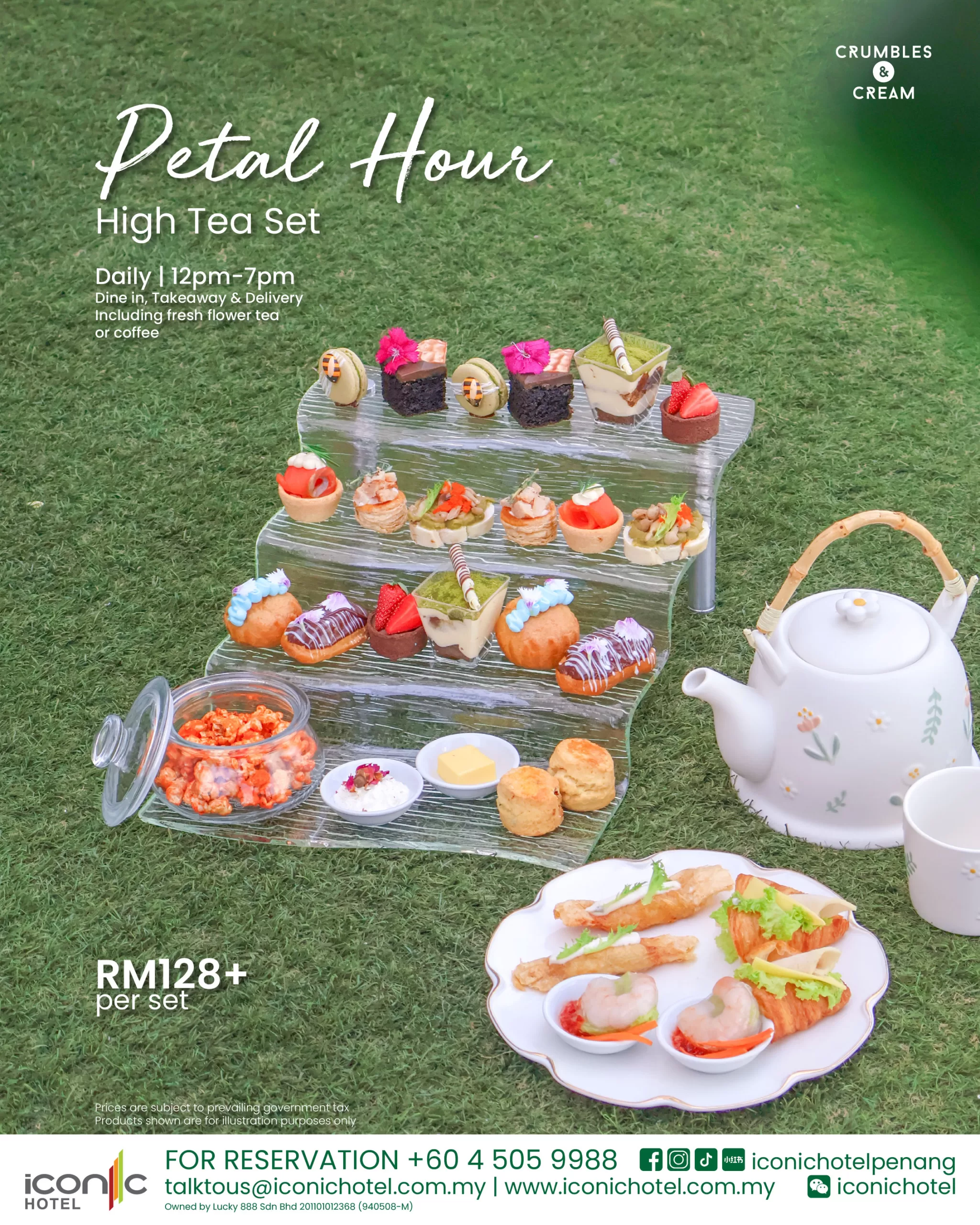 Petal Hour high tea
