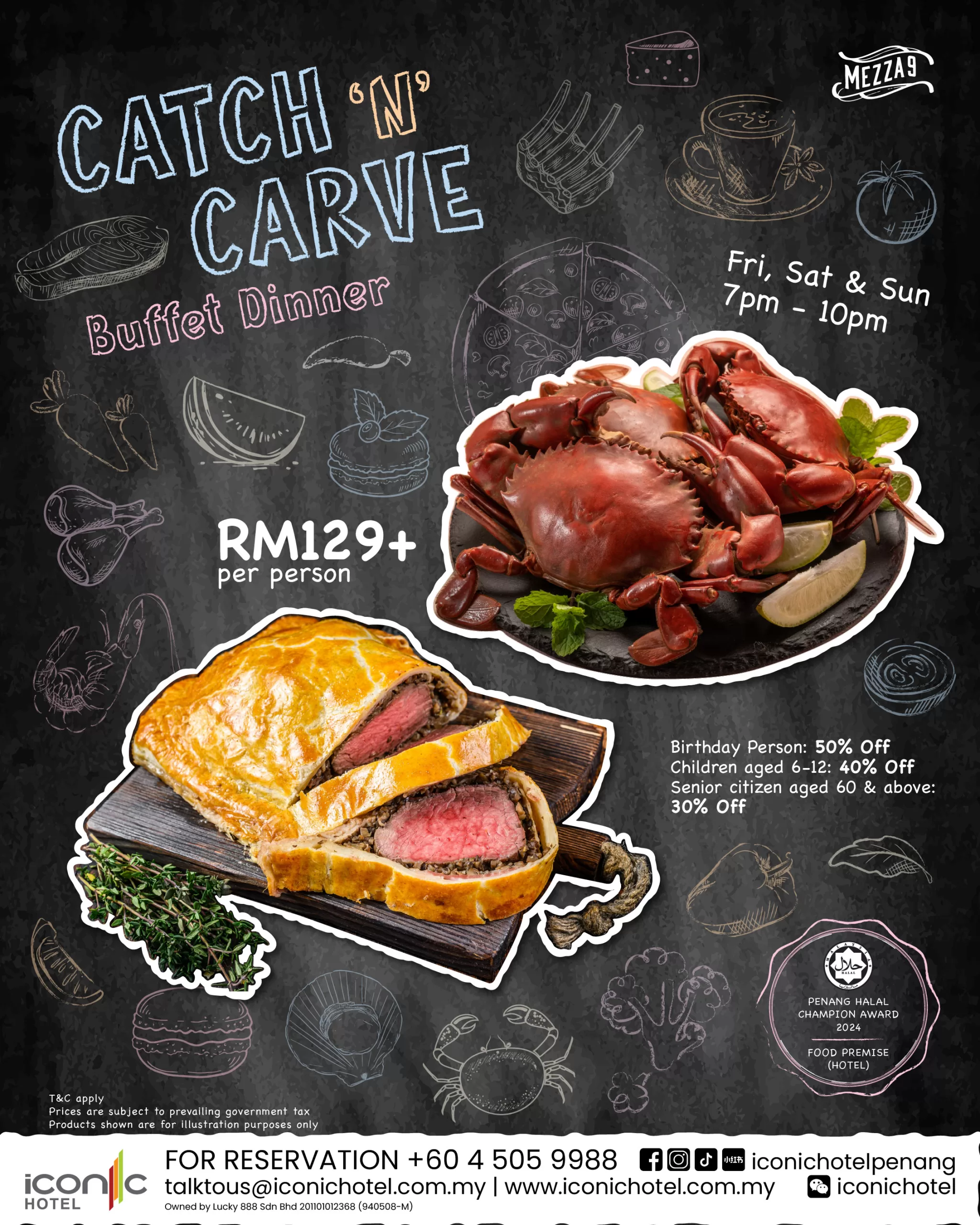 F&B Promo: CATCH ‘N’ CARVE