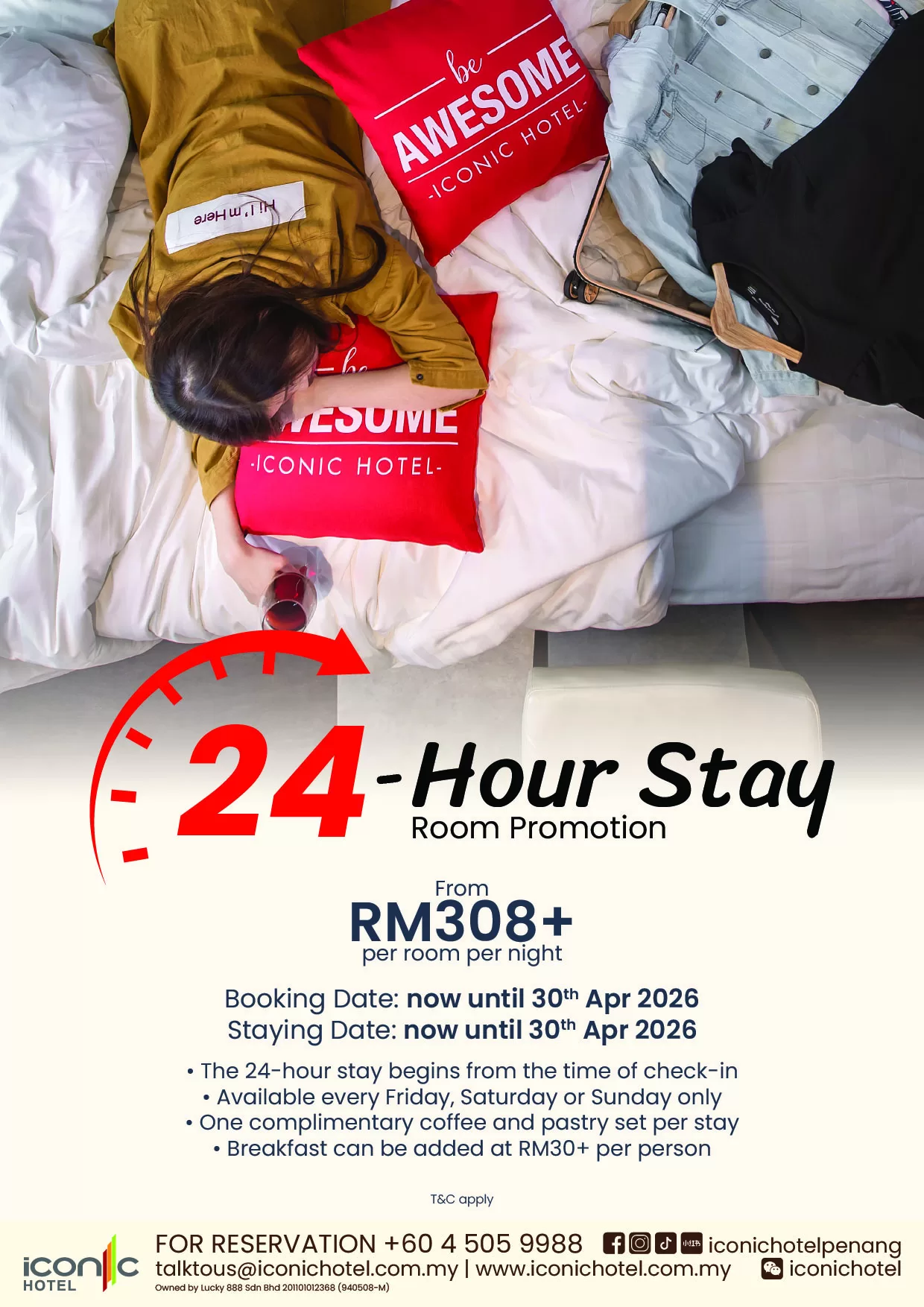 24 hours stay